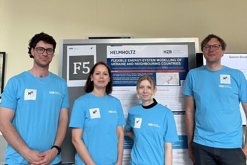 The Green Deal Ukraїna team was delighted to participate in the LongNightofScience at Helmholtz-Zentrum Berlin.
