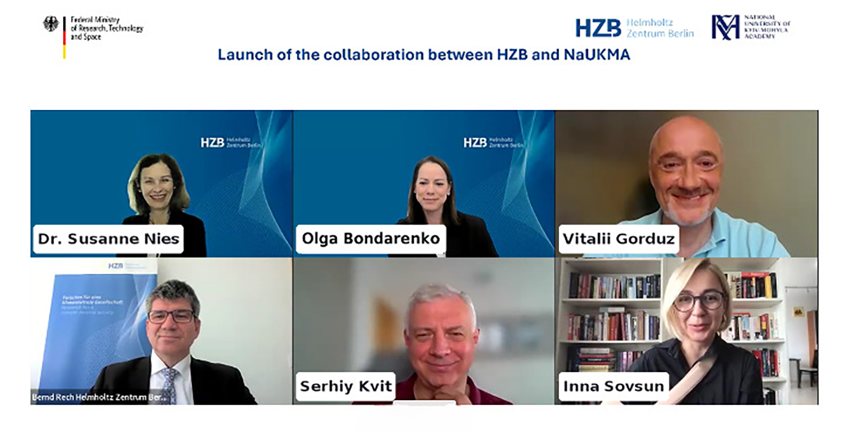 Launch collaboration HZB and NUKMA